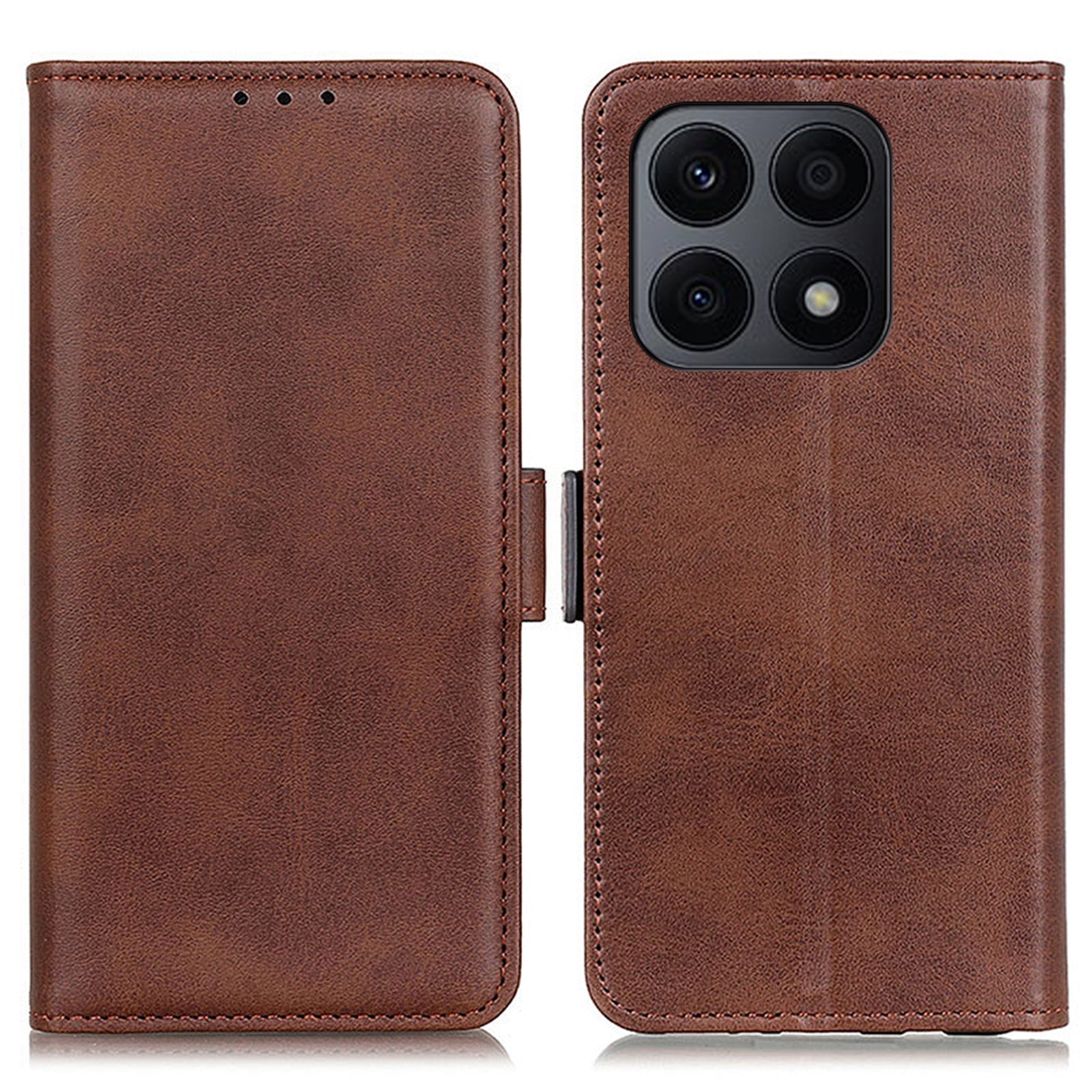 For Honor X8a 4G PU Leather Wallet Cover Cowhide Texture Flip Phone Case Stand For Honor X8a 4G PU Leather Wallet Cover Cowhide Texture Flip Phone Case Stand